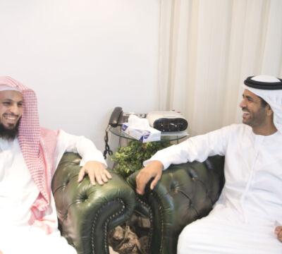 Chairman with Shk Abu Taleb 28-07-2013