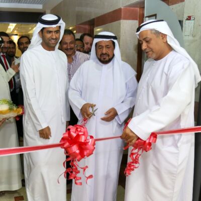 H.E. Mr. Sultan Bin Rashid - Opening Sharjah Office after new decoration 12-05-2015 (1)