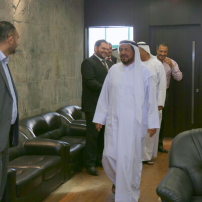 H.E. Mr. Sultan Bin Rashid - Opening Sharjah Office after new decoration 12-05-2015 (3)