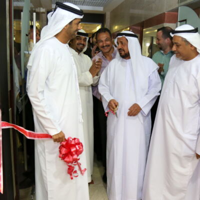 H.E. Mr. Sultan Bin Rashid - Opening Sharjah Office after new decoration 12-05-2015 (5)